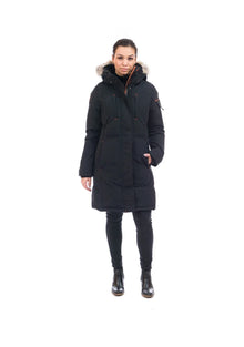 Parka en duvet Nisto -40 pour femme d'Outdoor Survival Canada, noir orque, grande taille - EN EXPOSITION