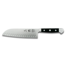 Alpha Santoku Knife With Hollow Edges - 7 inch