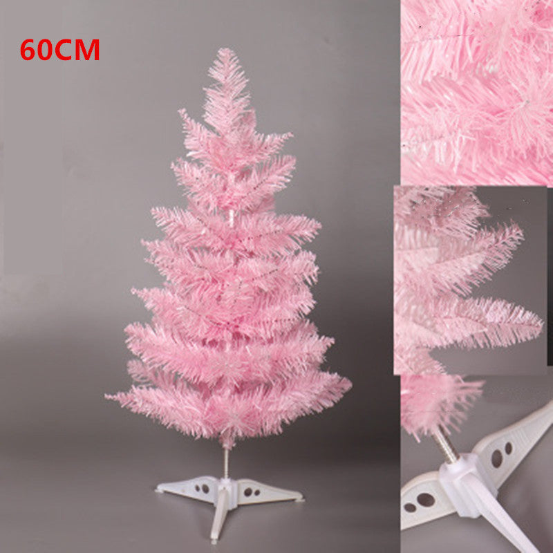 Pink Christmas Tree 60cm, Cherry Gradient Artificial Holiday Tree