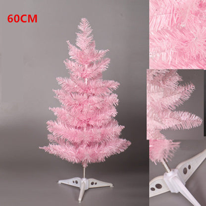 Pink Christmas Tree 60cm, Cherry Gradient Artificial Holiday Tree
