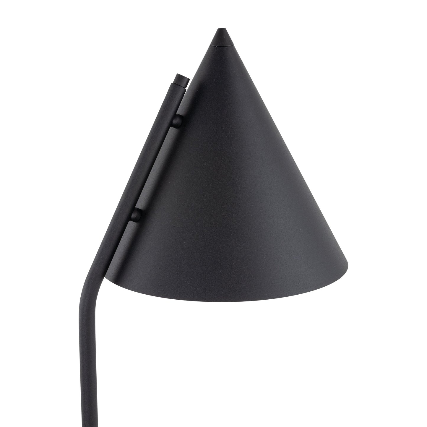Lampadaire CONO noir, moderne et minimaliste, pour salon et coin lecture (Déstockage)