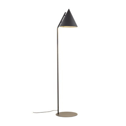 Lampadaire CONO noir, moderne et minimaliste, pour salon et coin lecture (Déstockage)