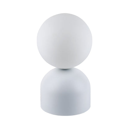 Lampe de table MIKI en verre soufflé pour chambre, salon et table de chevet