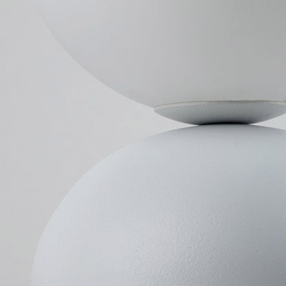 Lampe de table MIKI en verre soufflé pour chambre, salon et table de chevet