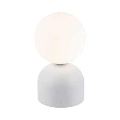 Lampe de table MIKI en verre soufflé pour chambre, salon et table de chevet