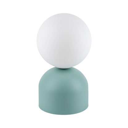 Lampe de table MIKI en verre soufflé pour chambre, salon et table de chevet