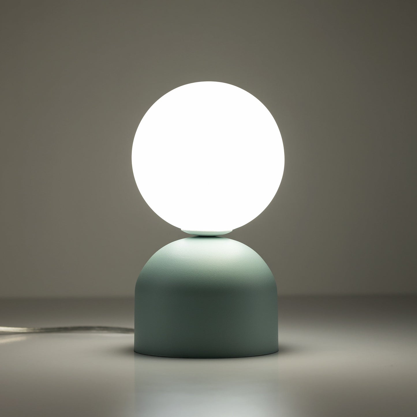 Lampe de table MIKI en verre soufflé pour chambre, salon et table de chevet