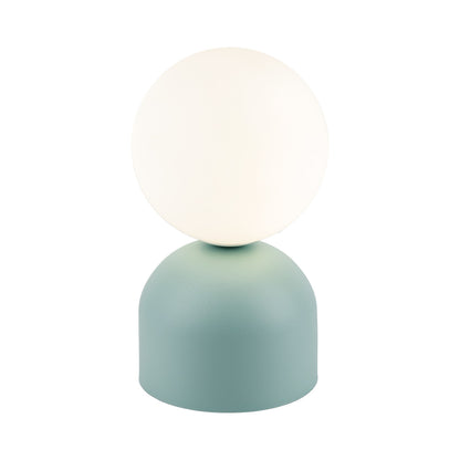 Lampe de table MIKI en verre soufflé pour chambre, salon et table de chevet