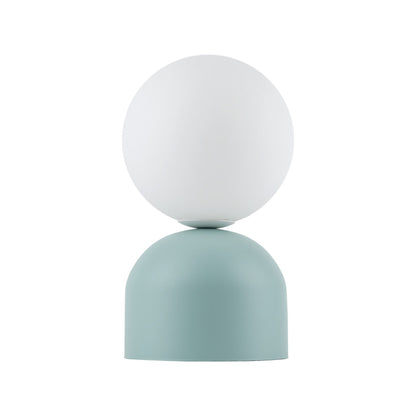 Lampe de table MIKI en verre soufflé pour chambre, salon et table de chevet