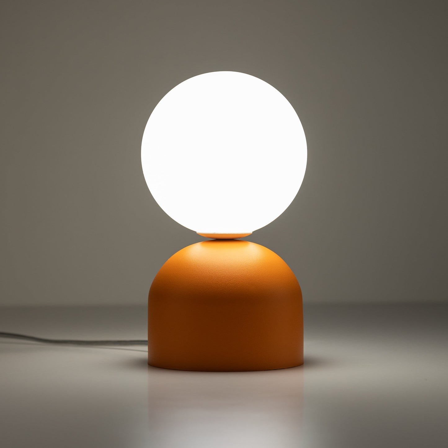 Lampe de table MIKI en verre soufflé pour chambre, salon et table de chevet
