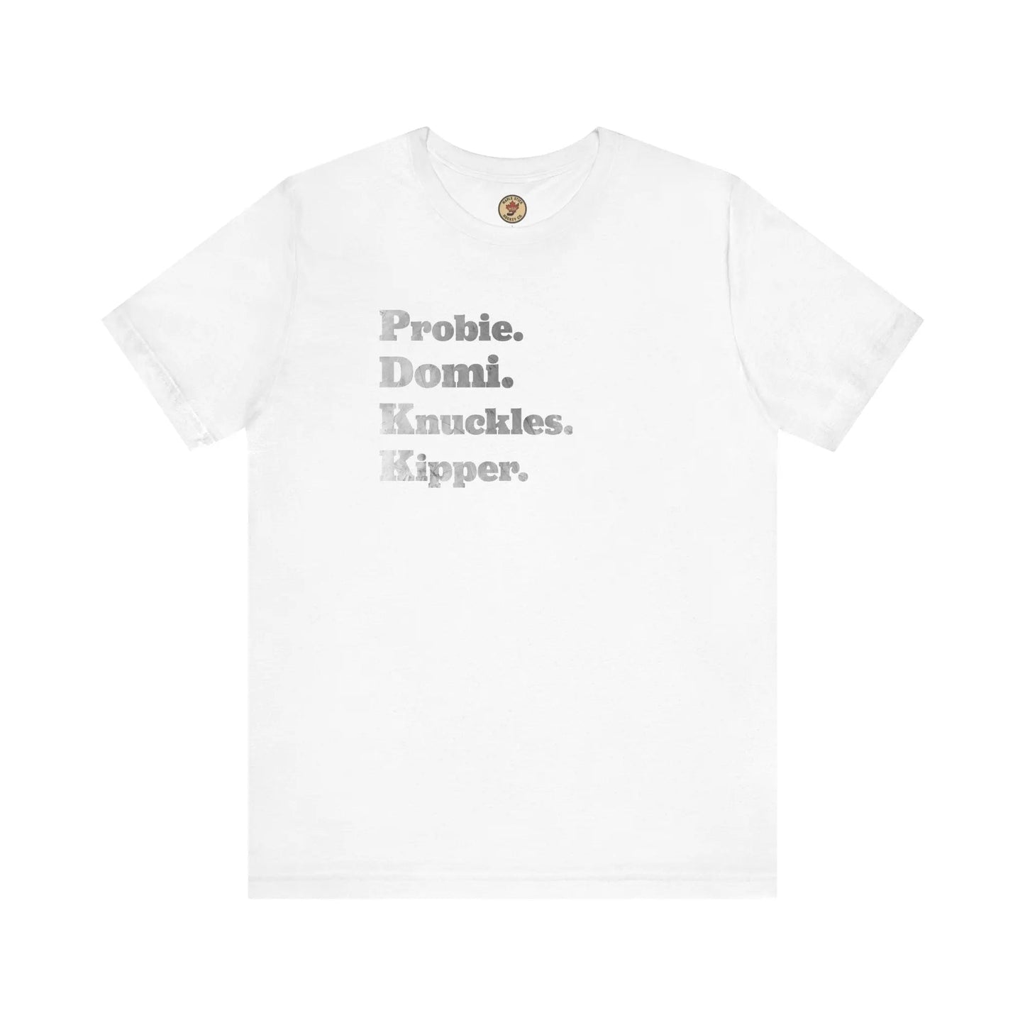 T-shirt Probie Domi Knuckles Kipper - Bagarreurs de la LNH - Maple Stick Hockey Co. - Vrai fan