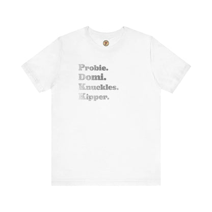 T-shirt Probie Domi Knuckles Kipper - Bagarreurs de la LNH - Maple Stick Hockey Co. - Vrai fan