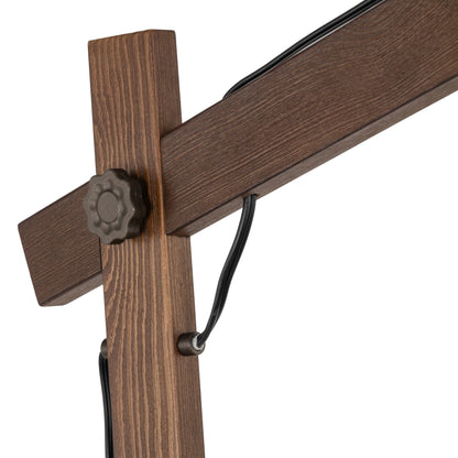 Lampadaire Minimaliste Scandinave Oslo Marron pour Salon, Chambre et Éclairage Intérieur Moderne