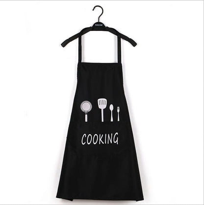 Tablier de cuisine imperméable avec essuie-mains intégré pour la maison