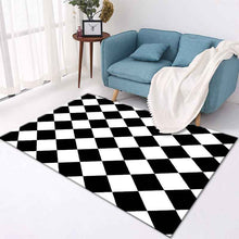 Nordic Living Room Area Rug – Modern Polyester Carpet for Bedroom, Lounge & Home Decor
