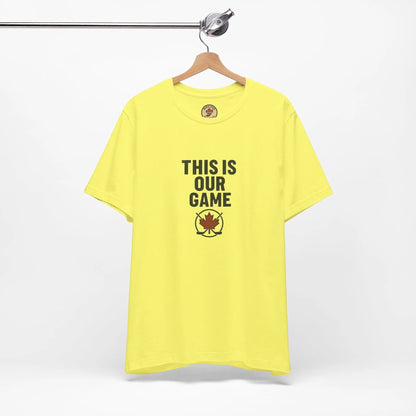 T-shirt de supporter de hockey Maple Stick – L'esprit des jours de match