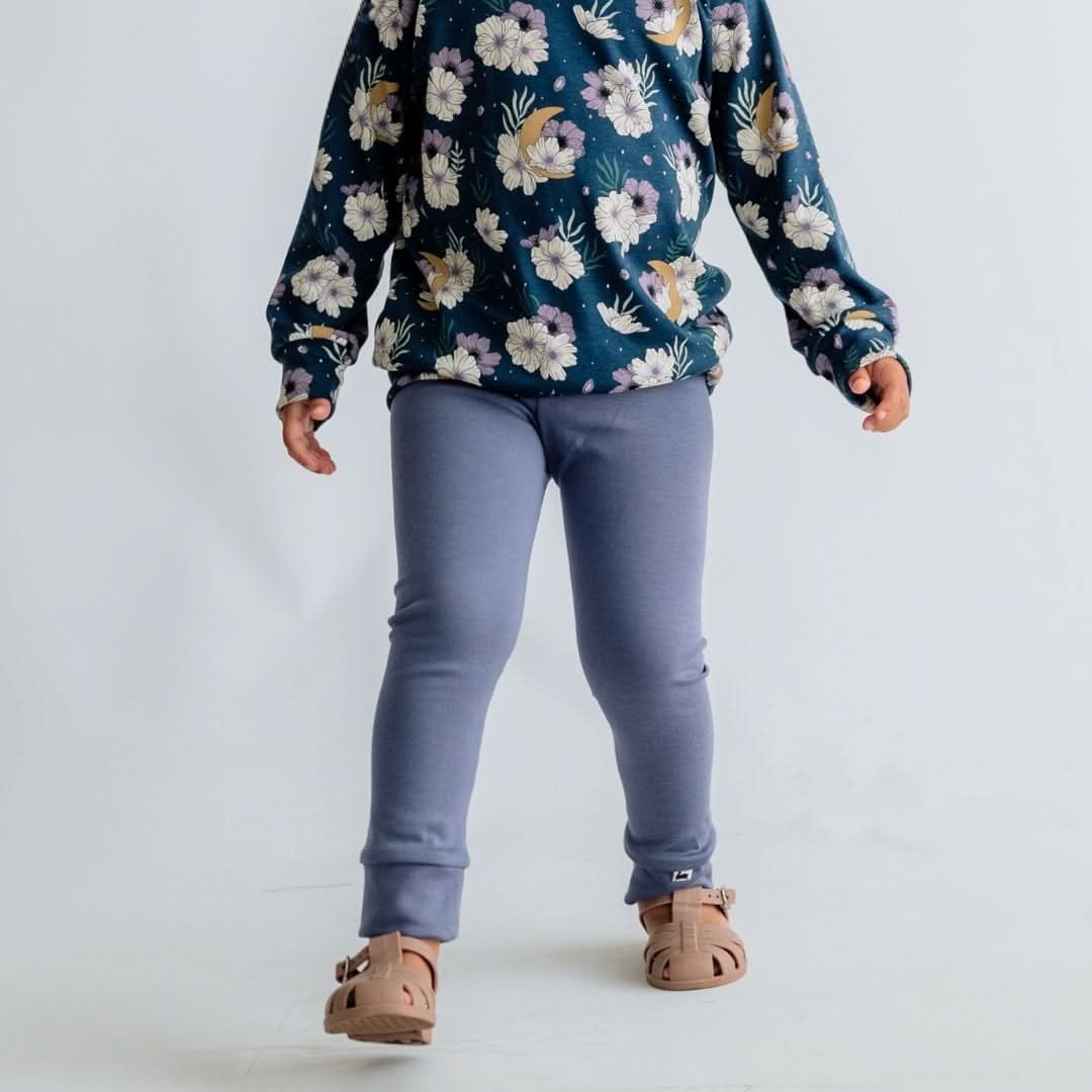 Kids' Bamboo Leggings | Night Sky