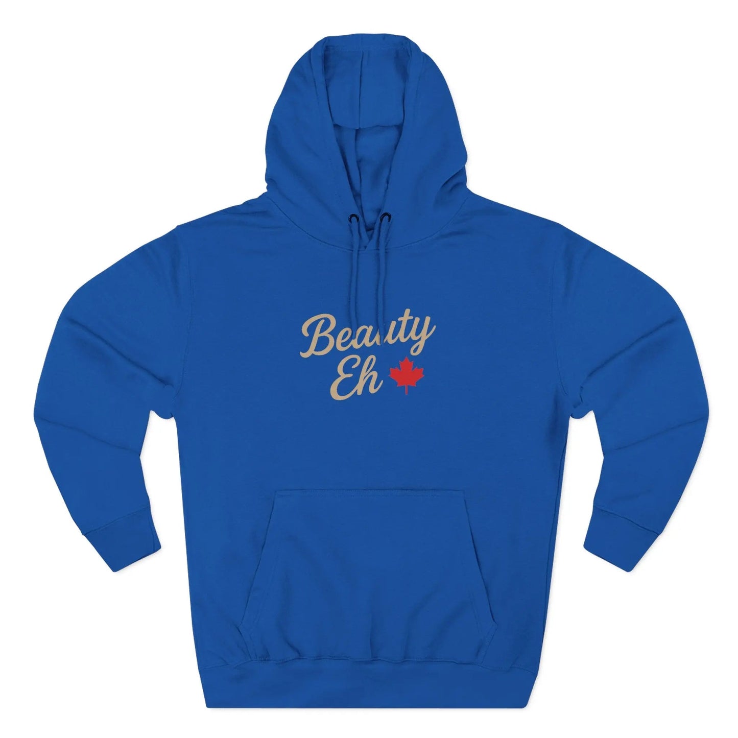 Chandail à capuchon Beauty Eh Canadian - Molleton à capuche Pride à la feuille d'érable - Vêtements de fête du Canada pour femmes - Molleton à capuchon doublé en polaire confortable