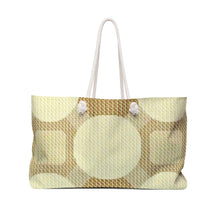 Sac de voyage Cercles Géométriques Neutres, Sac cabas Motif Rétro Beige, Sac de voyage pour maman, Grand sac de plage