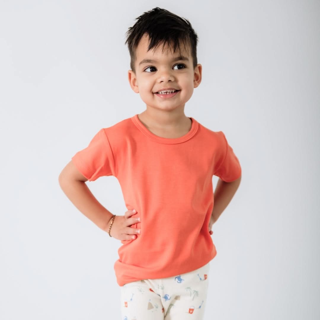 Baby/Kids' Bamboo T-Shirt | Cream