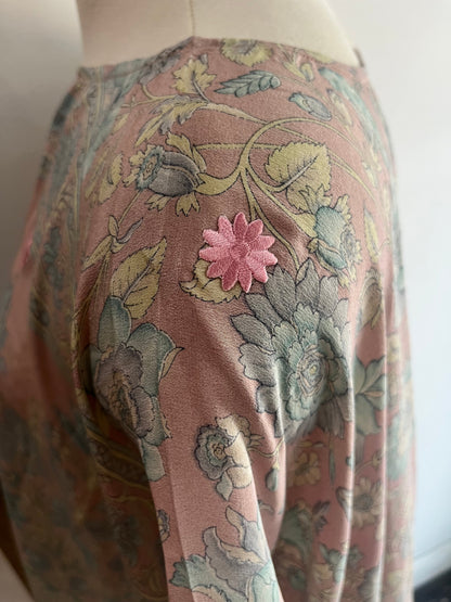Haut asymétrique en pure soie PRC6923 Avatar