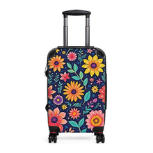 Floral Carry-On Suitcase — Bright Daisy Travel Luggage