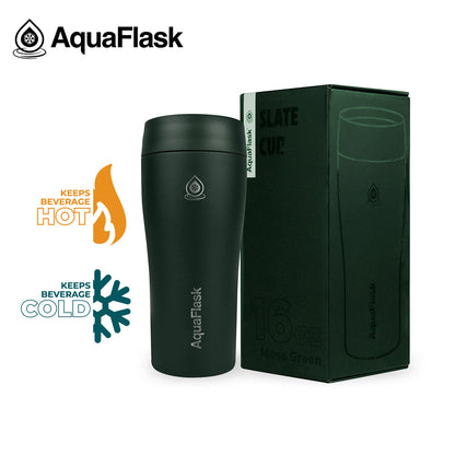 AquaFlask Gobelet Ardoise 473 ml (16 oz)