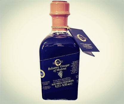 Assortiment Balsamique Gourmand : Vinaigre Balsamique Vieilli (jusqu'à 8 ans), Modène IGP & Perles