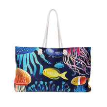 Sac de voyage Poisson Tropical Sous-marin | Imprimé Corail Océan, Grand Sac Fourre-tout