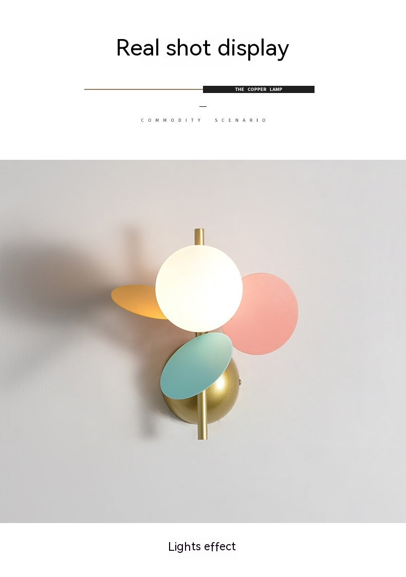 Suspension luminaire scandinave Macaron – Lampe créative en verre pour salle à manger et salon avec éclairage LED G9