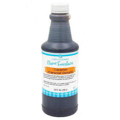 Caramel (Caramel Delight) Flavor - 4 oz. - 32 oz. - Ice Cream and Beverage Flavors - LorAnn Oils - Canadian Distribution - Ships Free Within Canada on Orders Above CAD $199