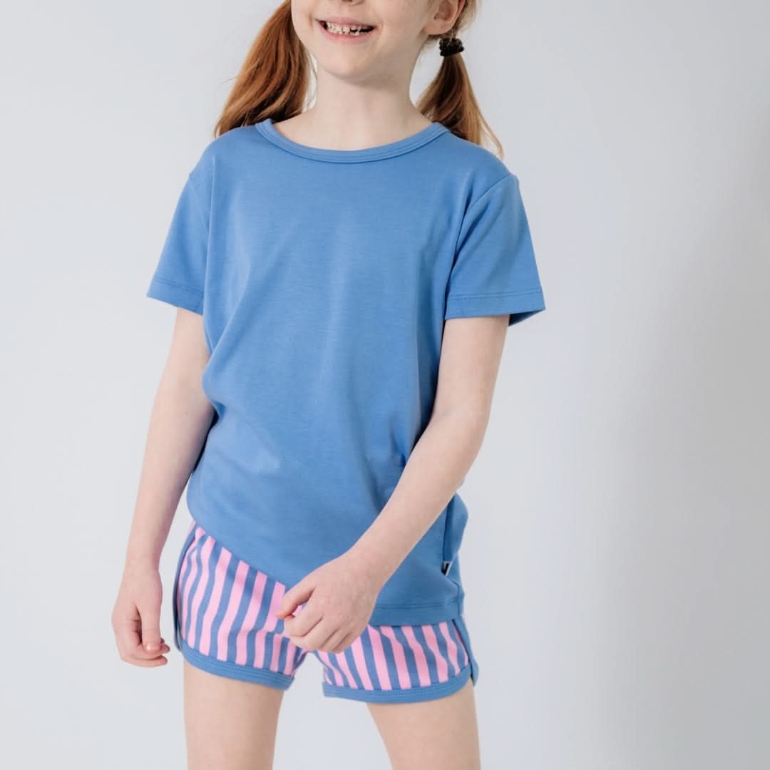 Baby/Kids' Bamboo T-Shirt | Tidal Blue