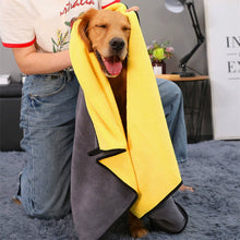 Serviette de bain pour animaux super absorbante et à séchage rapide pour chiens et chats, spécialement conçue pour les golden retrievers