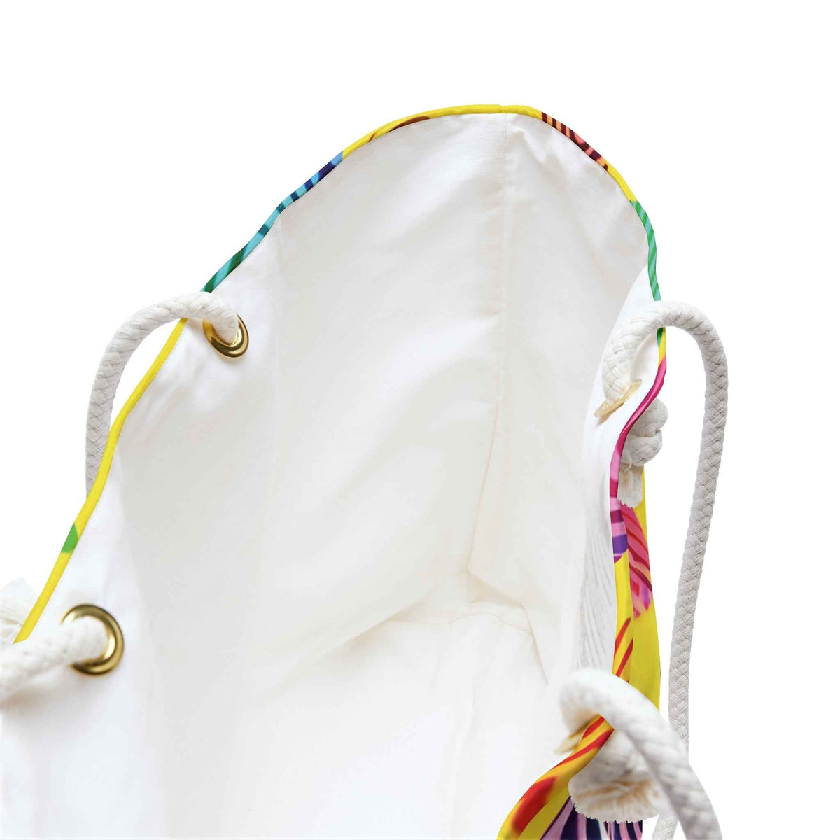 Sac de voyage week-end motif empreintes digitales arc-en-ciel | Sac fourre-tout de voyage coloré | Cadeau pour maman débordée
