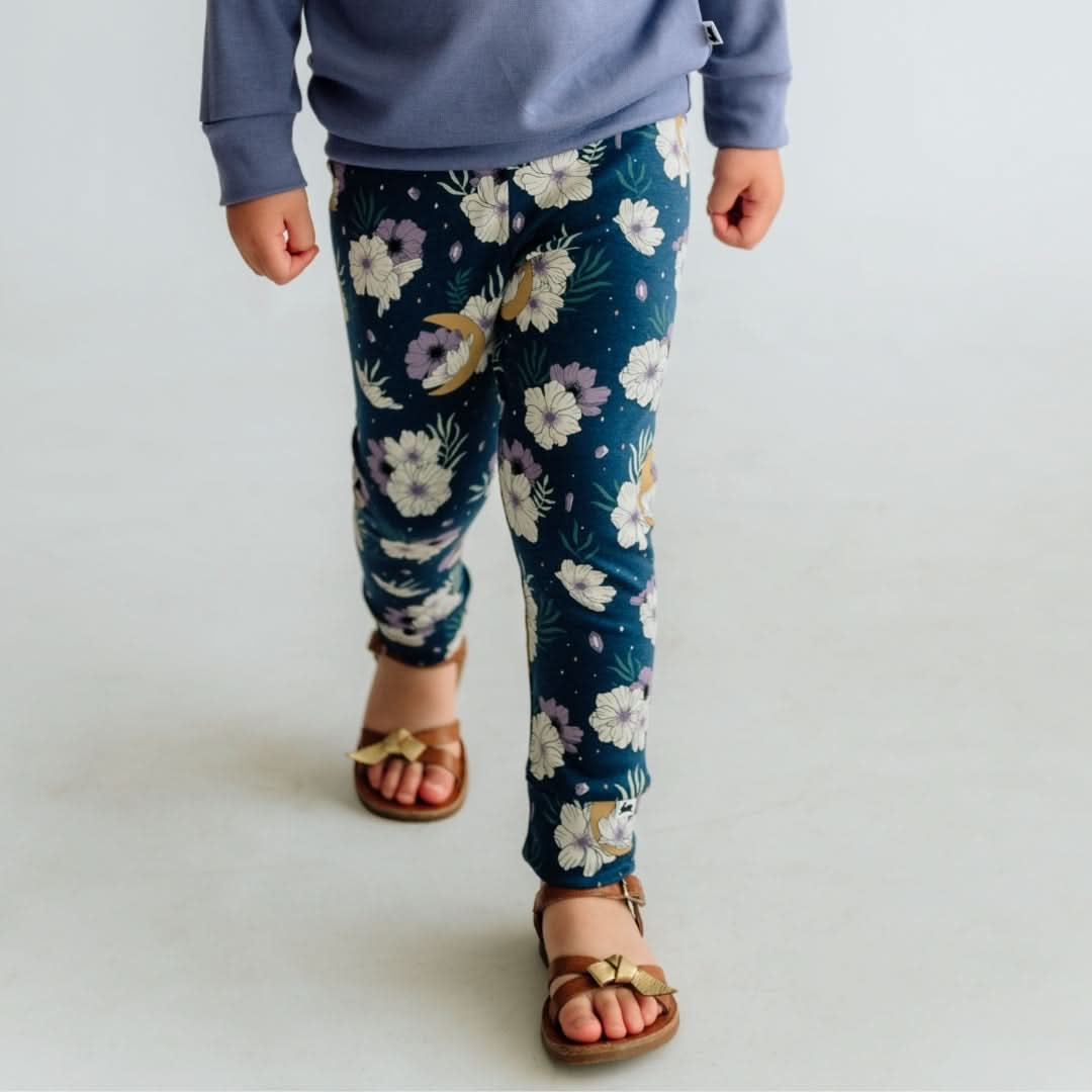 Kids' Bamboo Leggings | Night Sky