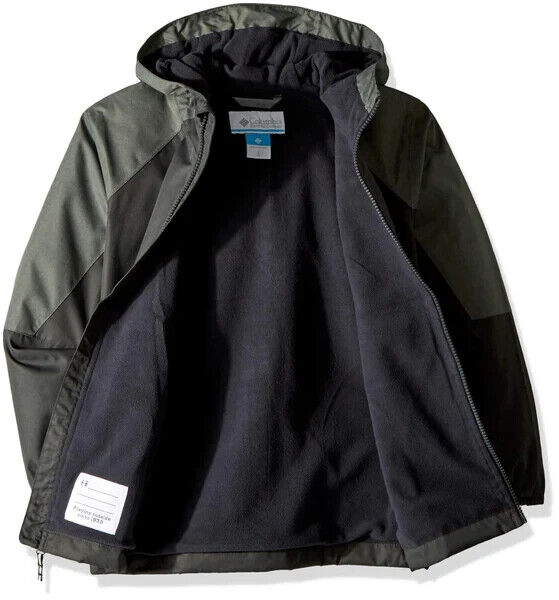 Columbia Garçons Polaire Doublée Endless Explorer Imperméable Veste d'Hiver, Petit Jeune