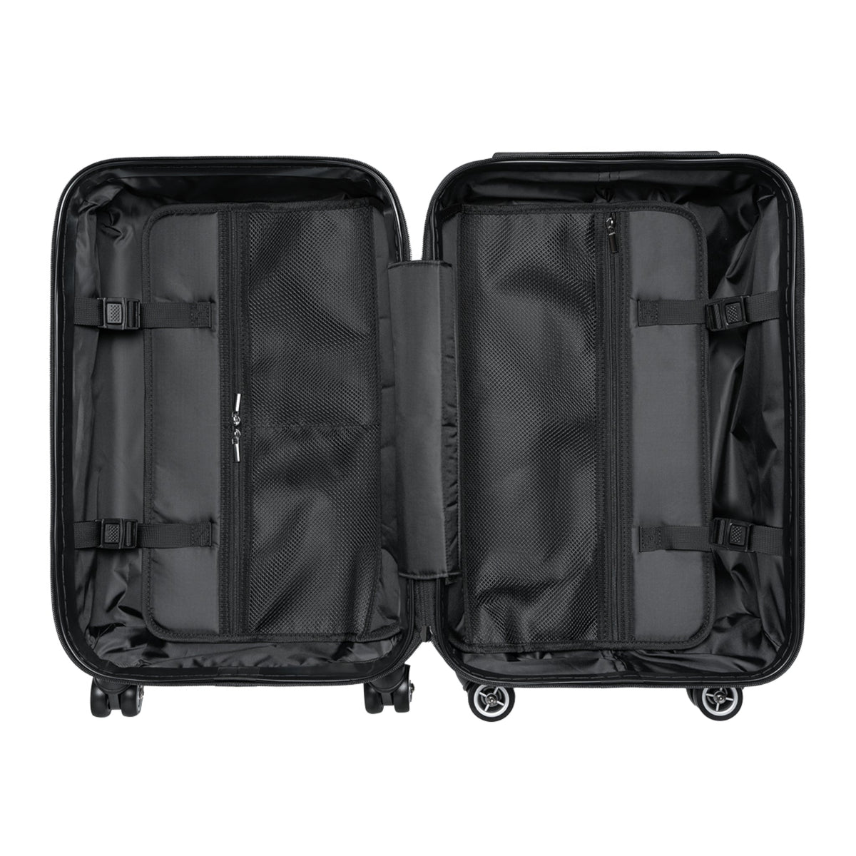 Tropical Leaf Carry-On Suitcase — Colorful Palm Print Travel Luggage