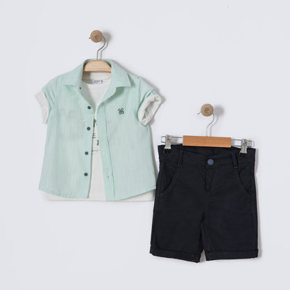Mint Mike Denim Set
