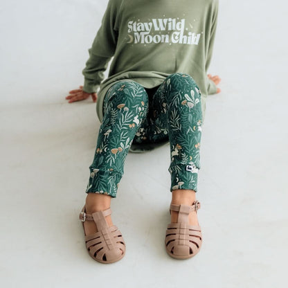 Kids' Bamboo Leggings | Graphite