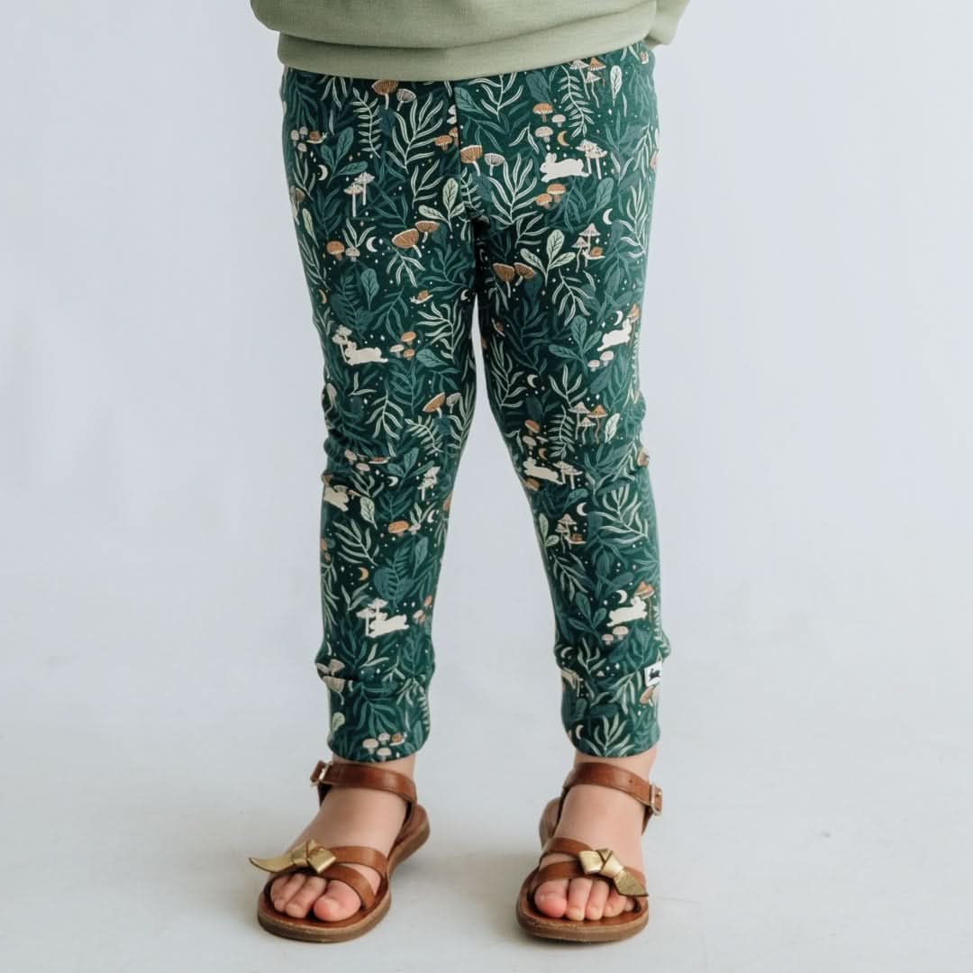 Kids' Bamboo Leggings | Graphite