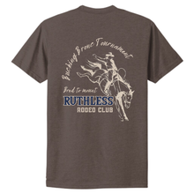 T-SHIRT BUCKING BRONC | Espresso