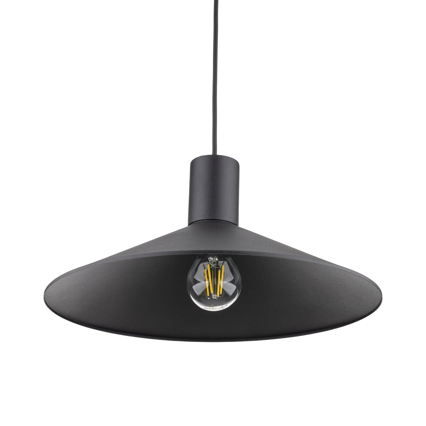 JUMP Black Industrial Pendant Light for Kitchen Island & Dining Table