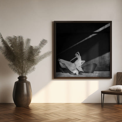 Art mural Danser avec la lumière