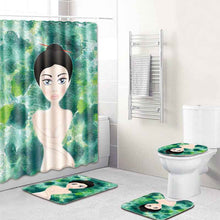 Tapis de bain antidérapant – Ensemble 3 pièces série féminine