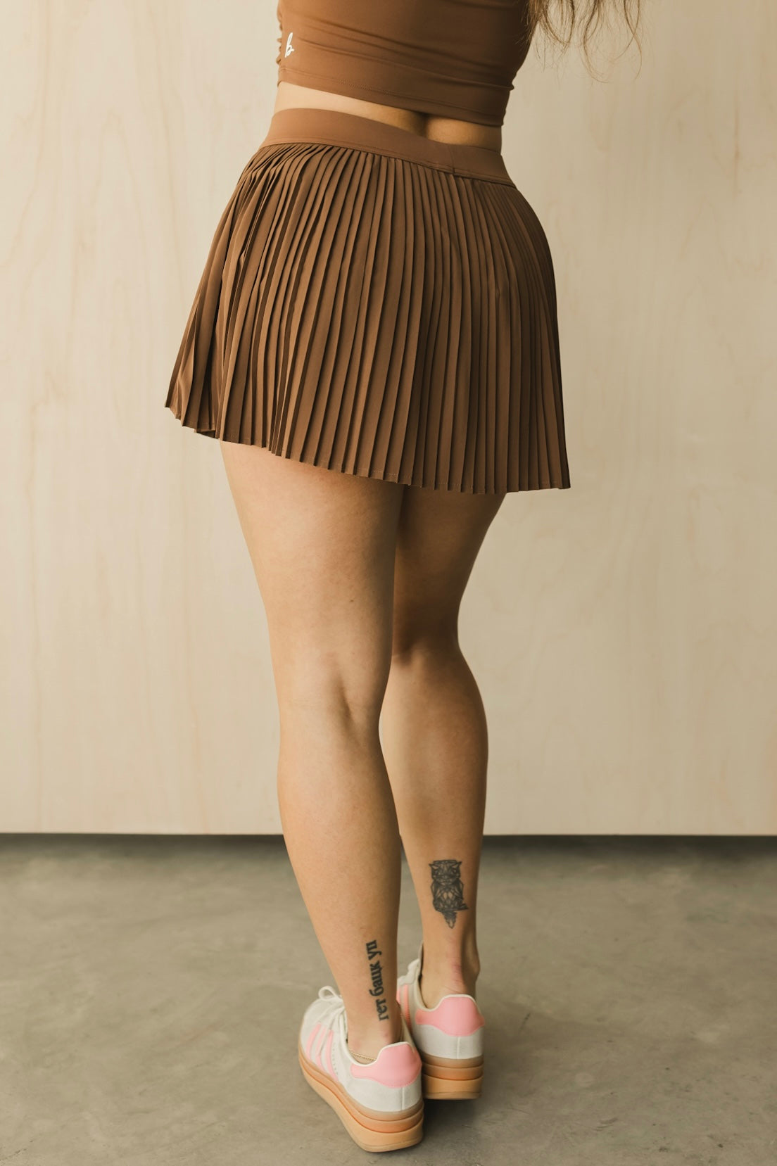 Jupe micro-plissée