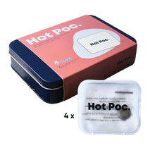 Chauffe-mains réutilisables écologiques HotPoc (lot de 4)