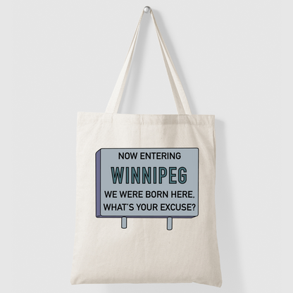 Back to Winnipeg Tote Bag