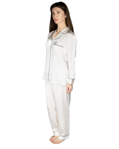 100% Silk Pajama Set, Maia