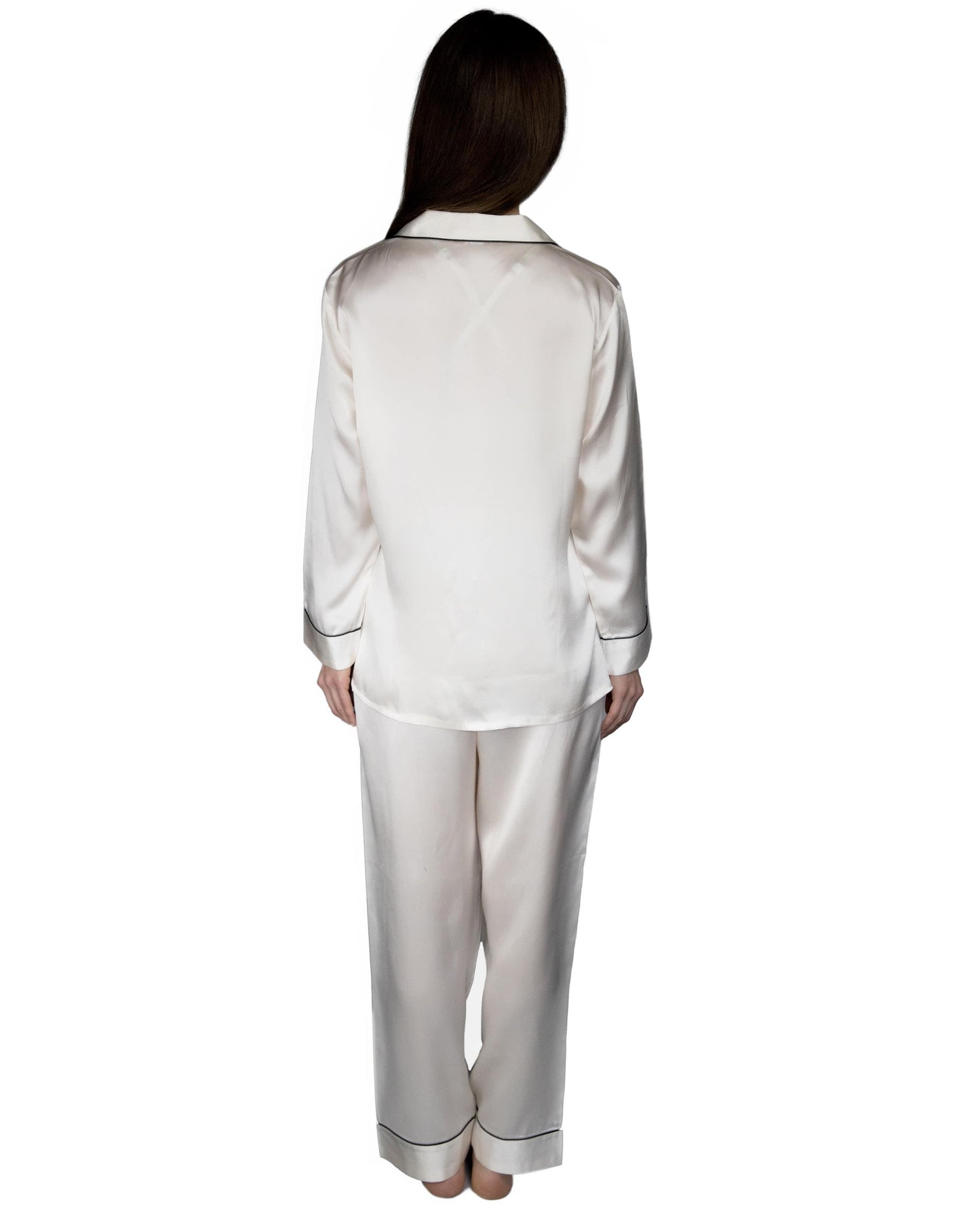 100% Silk Pajama Set, Maia