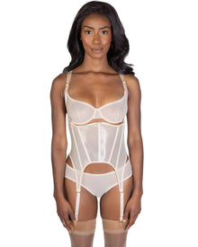 Sheer Corset Garter, Beta